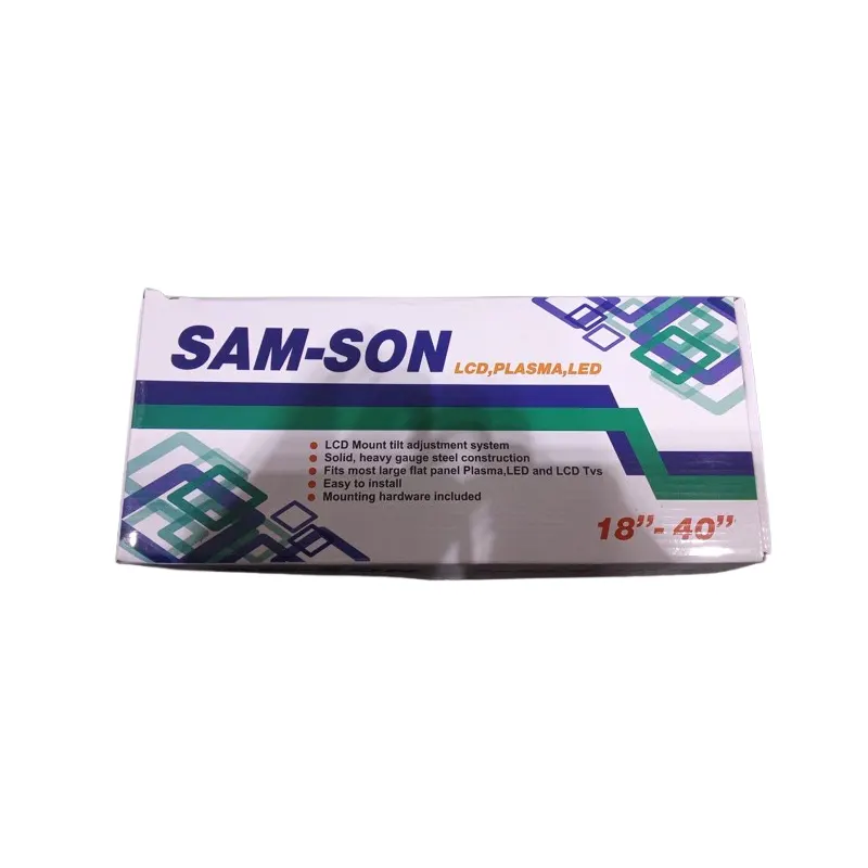 برای بررسی و مشاهده قیمت و خرید پایه دیواری متحرک مدل sam-son مناسب برای تلویزیون های 18 تا 40 اینچ به فروشگاه اینترنتی لوازم خانگی خانگیتو مراجعه کنید