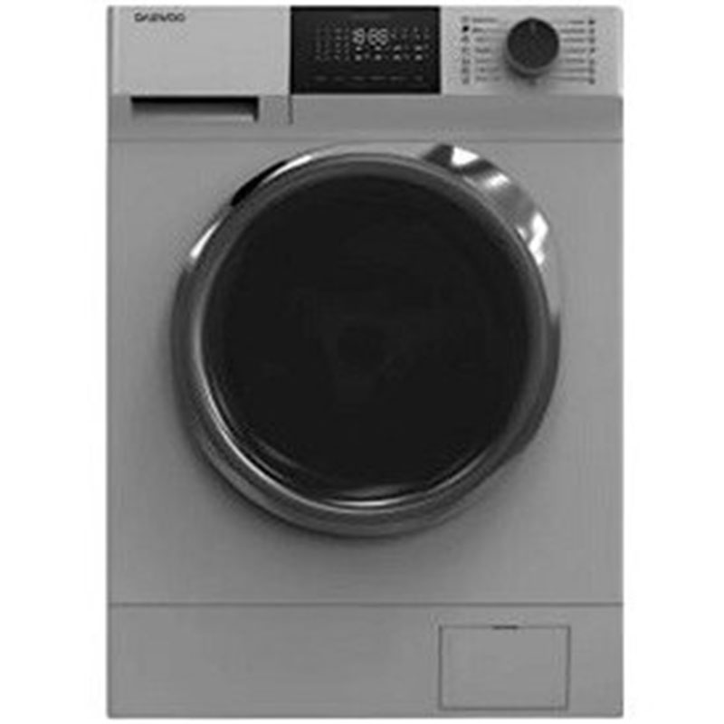 ماشین لباسشویی دوو مدل LM-811 ظرفیت ۸ کیلوگرم نقره ای