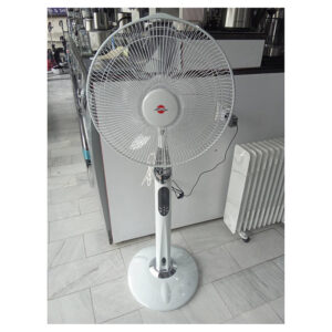 پنکه پایه بلند پارس خزر مدل رعنا - Rana سفید نقره ای