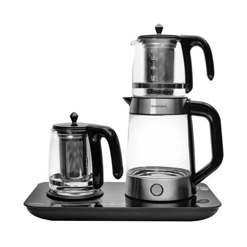 چای ساز ترام هاوس مدل TT-185 ظرفیت ۱.۷ لیتر و ۱.۲ لیتر